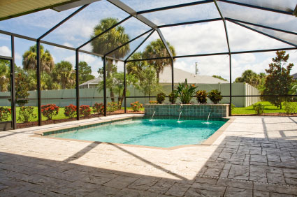 v�randa pour piscine